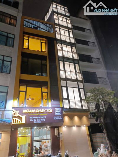 Cho thuê nhà 7 tầng,thông sàn, nhà mới,có thang máy mặt phố Hàng Vôi, quận Hoàn Kiếm