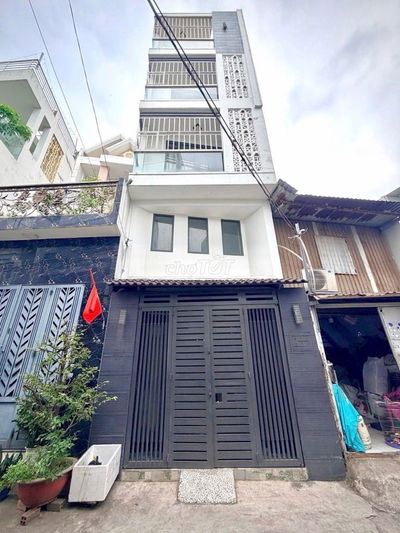 NHÀ MỚI HẺM 6M MÃ LÒ-GIÁP TÂN PHÚ-5 TẦNG BTCT-60M2-6.X TỶ