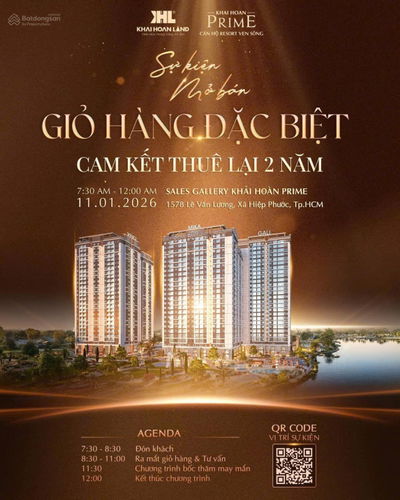 CĂN HỘ CAO CẤP TẠI NHÀ BÈ - GIÁ TỐT DỰ ÁN MỚI - CHỈ 20% NHẬN NHÀ QUÝ 1/2027, TẶNG GÓI NỘI THẤT