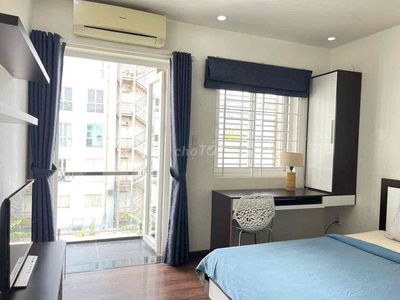 Cho thuê căn hộ 1Pn, ban công, nội thất như hình gần chợ Tân Định
