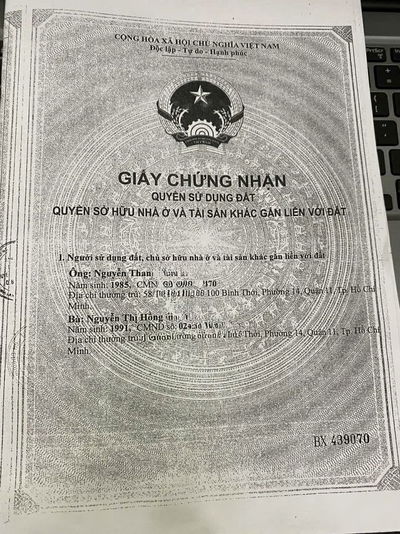 💥NGANG 15M Dài 20 – TRUNG TÂM BÌNH TÂN – GIÁ TỐT ĐẦU TƯ