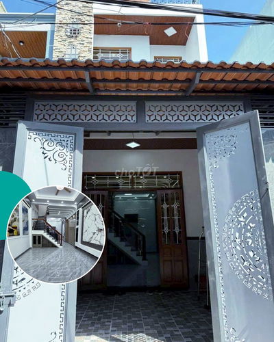 NHÀ MỚI HẺM NHỰA ĐẸP ĐƯỜNG TCH 08 PHƯỜNG TCH QUẬN 12