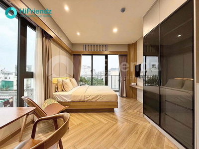 🧧STUDIO SIÊU LUXURY - NỘI THẤT CAO CẤP - CÓ BAN CÔNG - VỊ TRÍ SÁT Q1