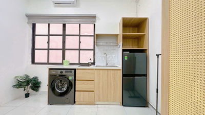 STUDIO Cửa sổ - Full nội thất - Gần lotte _ đường Nguyễn Văn Lượng