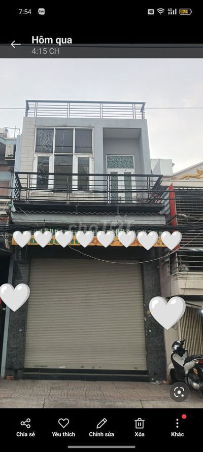 BÁN NHÀ MẶT TIỀN ĐƯỜNG PHẠM VĂN XẢO - GIÁ 5,7 TỶ - QUẬN TÂN PHÚ