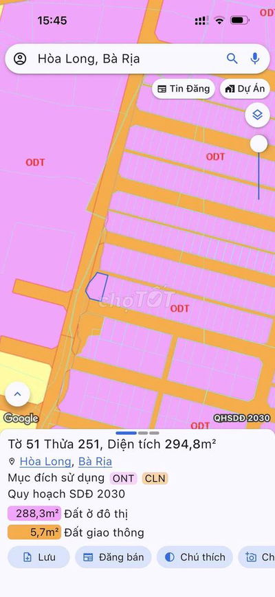 Lô Góc, KDC Lan Anh 2, Phường Tam Long, Tp HCM, 16x23 Giá Tốt