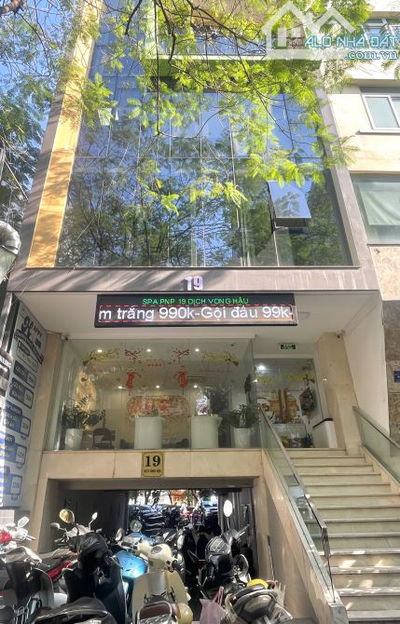 Cho thuê nhà mặt phố Nguyễn Khang, Cầu Giấy – 100m² – 8 tầng – MT 8m – Giá 90 triệu/tháng