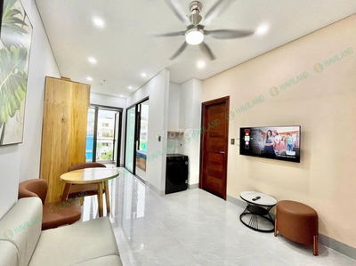 CĂN HỘ 2PN FULL NỘI THẤT BAN CÔNG RỘNG NGAY CẦU HOÀ XUÂN