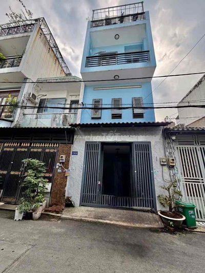 Lê Văn Quới (Hoà Bình) 68m2, 4 tầng, Dt: 4.3 x 16, Giá: 5.95 tỷ