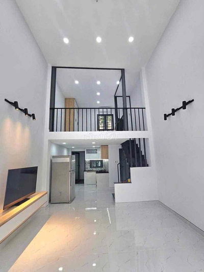 Nhà Mới Xây Mặt Tiền Hẻm Xe Hơi Kinh Doanh - Full Nội Thất