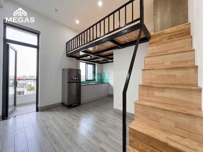 Duplex Full Nội Thất , Free 4 xe và dịch vụ, Gần VLU, Q1,Sân Bay