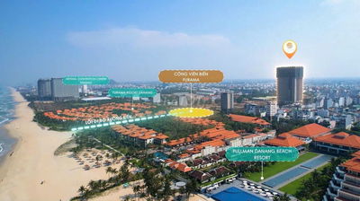 Căn góc 3PN 105,5m² – Căn hộ biển cao cấp Mỹ Khê | Sổ hồng lâu dài