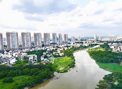 (DIAMOND ISLAND) PO0L VILLA - THÔNG TẦNG - 750M2 SỬ DỤNG - VỈEW BITEXCO & LANDMARK 81 - 3 MẶT SÔNG
