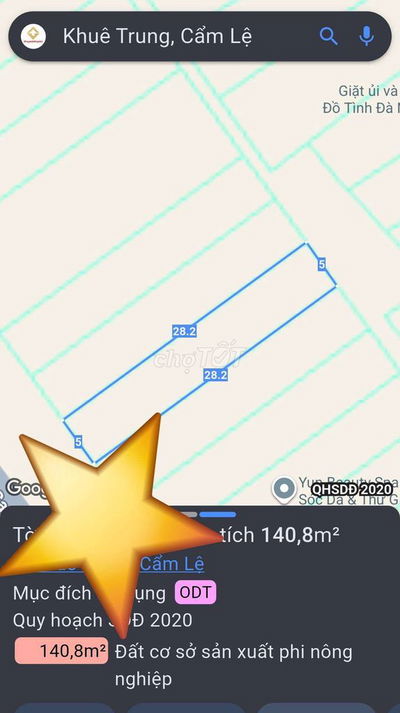 💯 141m2 đất đường 7m5 Khuê Trung chỉ 8,x tỷ - Gần Nguyễn Hữu Thọ