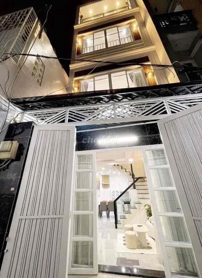 🔥NHÀ ĐẸP-ĐÓN TẾT 🔥 PHAN VĂN TRỊ -BÌNH THẠNH - 30M RA MẶT TIỀN - 4 TẦNG