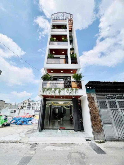 QUẬN 12. SIÊU PHẨM 4M x 25M LỮNG 3 LẦU FULL NỘI THẤT HẺM 8M