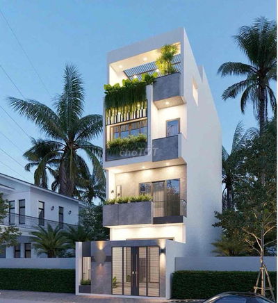 Cho thuê nhà 3 tầng siêu đẹp MT Đường Mạc Thiên Tích Khu Nam Việt Á