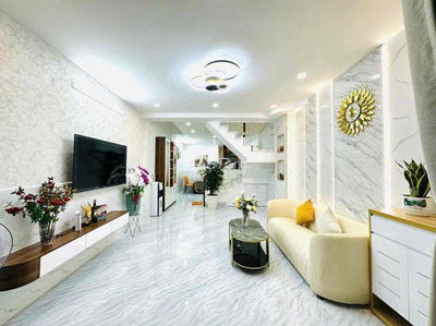 NHÀ FULL NỘI THẤT MỚI XỊN 4*15m 1LẦU 2PN 3WC THỐNG NHẤT GV