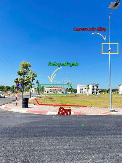 Lô góc đẹp tại Alana City, đối diện cổng KCN Tân Bình - Tp.HCM, sổ sẵn