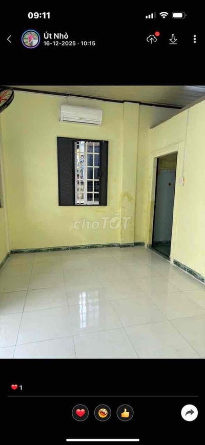 Nhà chánh nghĩa gần ngã ba lò chén cho thuê chỉ 3tr5