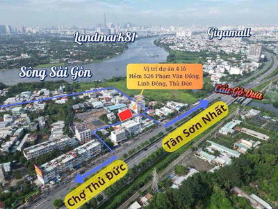 BÁN ĐẤT THỦ Đức- PHường Linh Đông ( cũ)- 73m2(5.5x13.5)- chỉ 6,7 tỷ TL