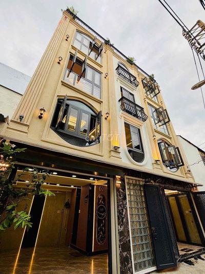 🆘BÁN BIỆT THỰ NGANG 9m-XE HƠI NGỦ TRONG NHÀ-ĐÚC 5 TẦNG-4PN-5WC