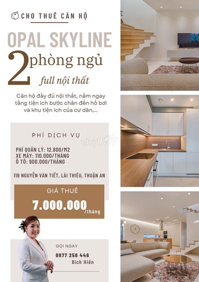 Full nội thất ngay tầng tiện ích 2 phòng ngủ