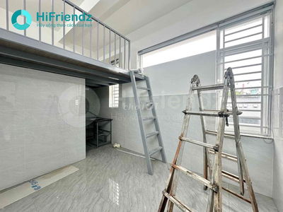 PHÒNG TRỌ FULL NỘI THẤT CHO SINH VIÊN CÓ GÁC THOÁNG CỬA SỔ TRỜI