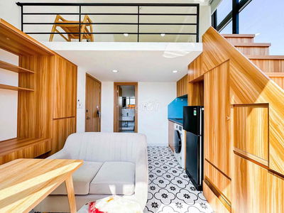 Phòng Gác Cửa Sổ Full Nội Thất Giá Rẻ Khu HimLam Quận 7