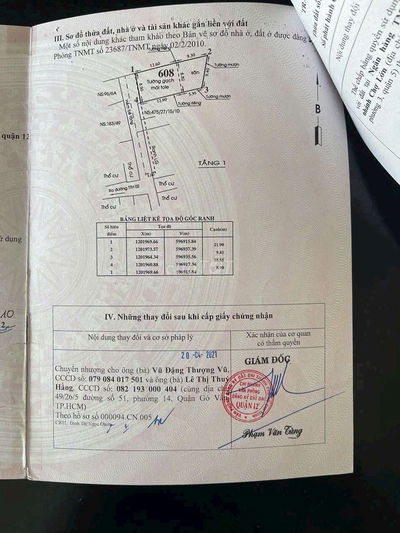 ĐẤT TÂN THỚI HIỆP 14,DT:81m2,SỔ HỒNG RIÊNG, CHỈ 4.6 TỶ