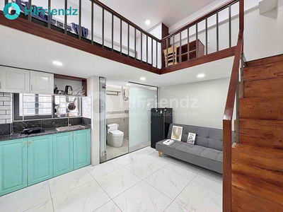 Căn hộ Duplex đầy đủ nội thất, cao thoáng ngay cầu Tân Thuận, UFM, KCX