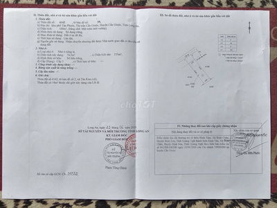 Nhà HXH 1 trệt 1 lầu KP Tân Phước TT Cần Giuộc Long An