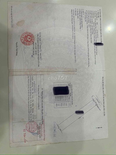 Đất Củ Chi giá tốt, ngay chợ lô 6. 966m2, 2,6 tỷ