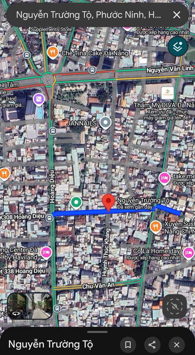 Cần chuyển nhượng nhà mặt tiền, lõi trung tâm Tp.Đà Nẵng.