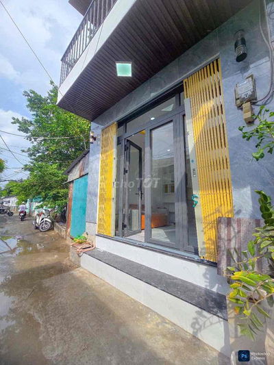 NHÀ MẶT TIỀN HẺM XE HƠI ĐƯỜNG HUỲNH TẤN PHÁT PHÚ XUÂN NHÀ BÈ.