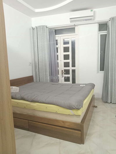 Cho thuê nhà mới MT Hẽm ba gác,Âu Dương Lân P3.Q8.Dt 3m3 x 7. Giá 13tr