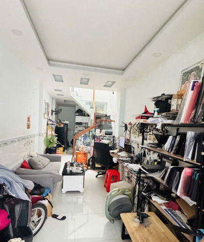 Nhà mới hẻm xe hơi thông, gần UB Quận Tân Phú.