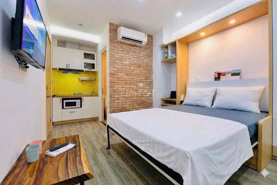 Pass phòng căn hộ dịch vụ gấp - full nội thất cao cấp như hình