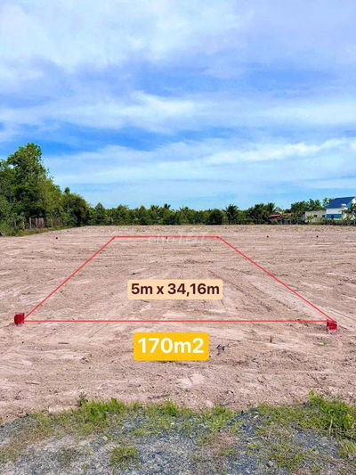 Đất thổ cư 170m2 MT kinh doanh, xây trọ,Ngay KCN Phước Đông, Gò Dầu