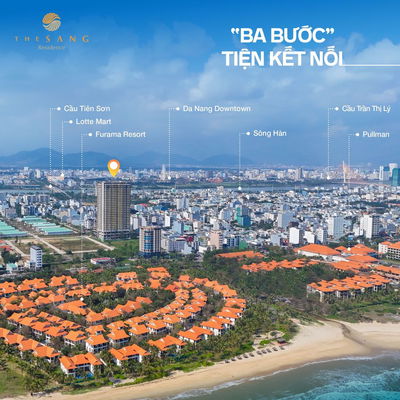 HOT| Chủ cần tiền bán nhanh căn hộ 2PN biển Mỹ Khê -The Sang Residence