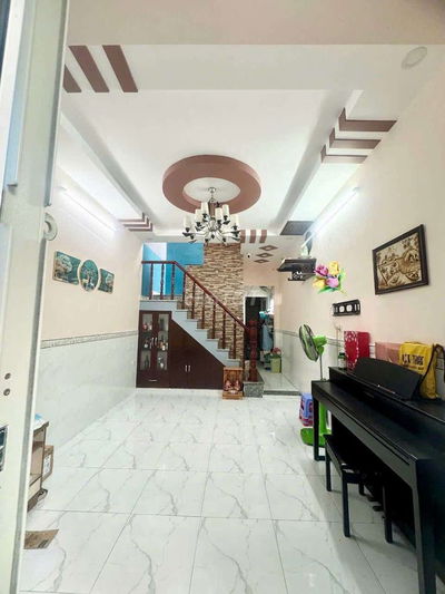 Nhà 3,5x14m. Trệt lầu 2PN, 2WC. Ng Văn Khối, P11, GV  Gần CV Làng Hoa