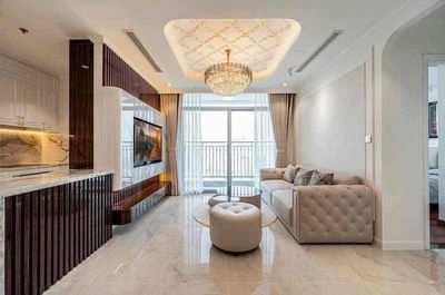 Căn hộ 3PN Vinhomes Central Park 120m2 view sông công viên