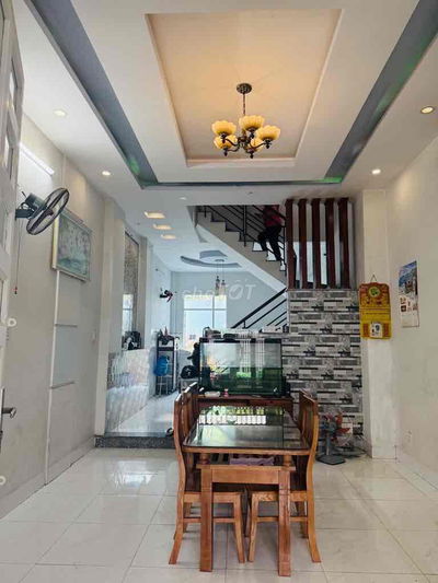 BÁN NHÀ TỈNH LỘ 10 GIÁP Q6 - MỚI ĐẸP 4 TẦNG 4PN - HẺM XE HƠI THÔNG