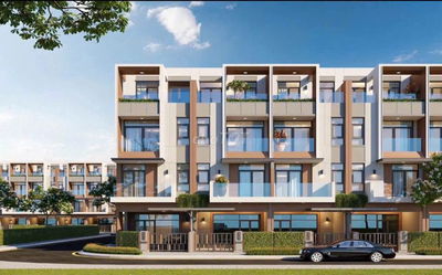 Nhà phố 4 tầng+ đất mặt tiền kinh doanh Hoàng Thị Loan