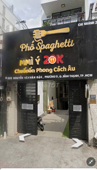 Cho thuê MBKD Nguyễn Văn Đậu có sân và vỉa hè rộng