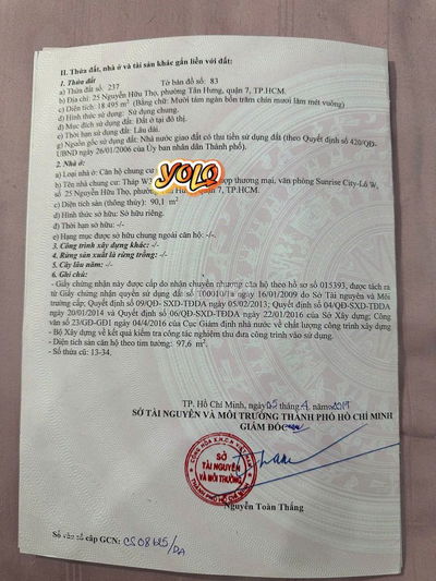 Bán CHCC Sunrise City block W3, 3PN, 2WC, tầng 18 - 97m2 chỉ 8.5 tỷ!