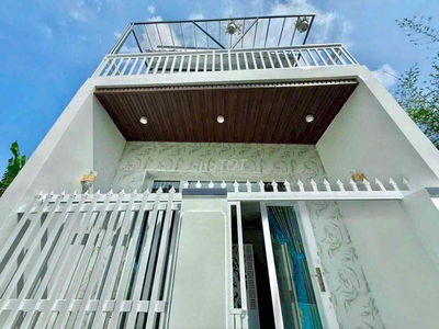 Nhà Mới 1 Lầu 4,3 x 10m, 2PN 2WC Sổ Hoàn Công Full Nội Thất Giá Rẻ