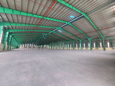 CHO THUÊ KHO XƯỞNG BẾN LỨC LONG AN 5000M2 GIÁ RẺ SẴN PALANG CẨU TRỤC