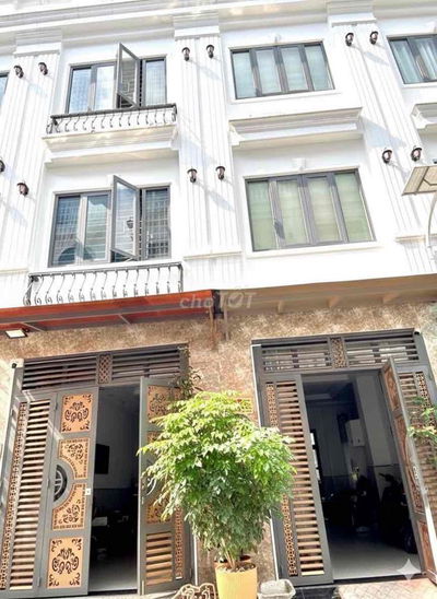 🚨 HẺM NHỰA 12M NGÃ 4 GÒ MÂY – NHÀ 4 TẦNG PHÂN LÔ – NGANG HIẾM – 8 PHÒN