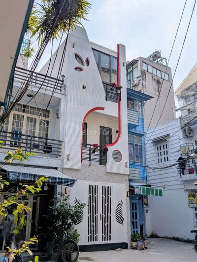 HXH ĐƯỜNG NGUYỄN VĂN ĐẬU, 4 TẦNG BTCT, HẺM TRƯỚC NHÀ 6M, NỞ HẬU